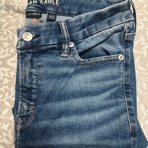 American Eagle Outfitters Blue Stretch Women's Jeggings